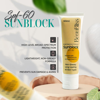 Sunblock SPF 60 Broad Spectrum Protection